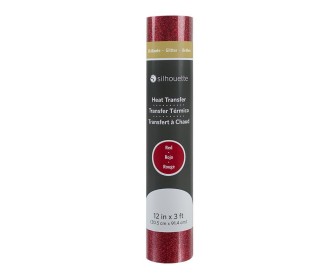 GLITTER HEAT TRANSFER – RED GLITTER HEAT TRANSFER – RED