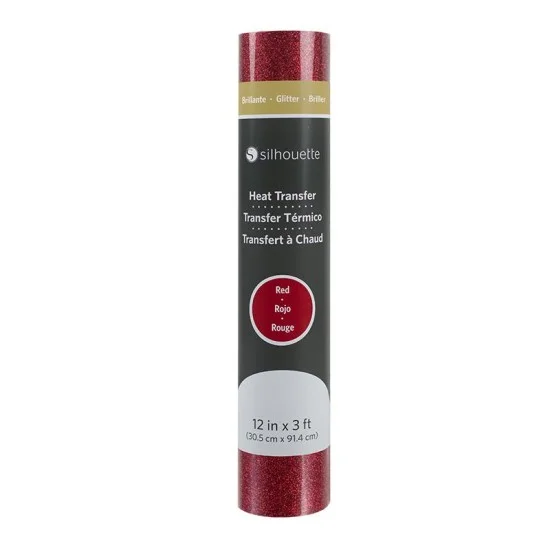 GLITTER HEAT TRANSFER – RED GLITTER HEAT TRANSFER – RED