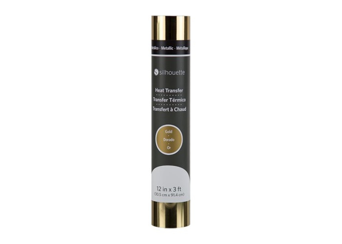 METALLIC HEAT TRANSFER - GOLD METALLIC HEAT TRANSFER - GOLD
