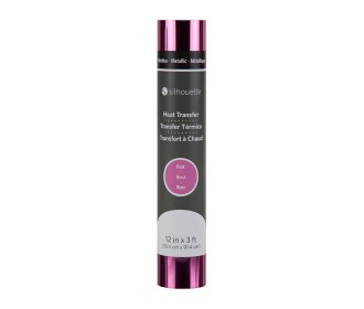 METALLIC HEAT TRANSFER - PINK METALLIC HEAT TRANSFER - PINK