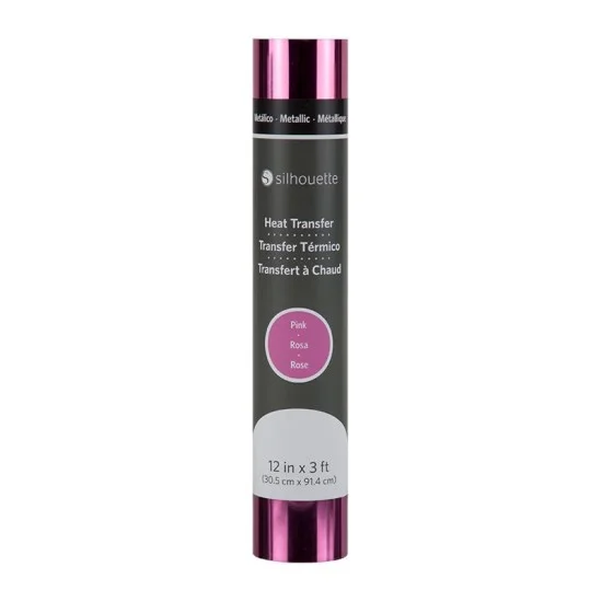METALLIC HEAT TRANSFER - PINK METALLIC HEAT TRANSFER - PINK