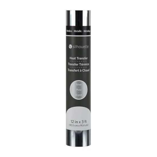 METALLIC HEAT TRANSFER - SILVER METALLIC HEAT TRANSFER - SILVER
