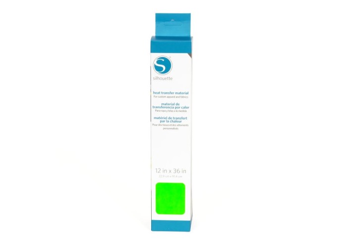 SMOOTH HEAT TRANSFER - NEON GREEN SMOOTH HEAT TRANSFER - NEON GREEN