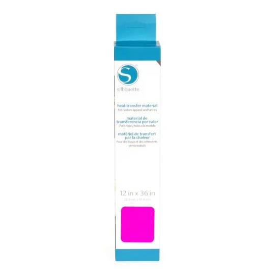 Smooth Heat Transfer - Neon Pink Smooth Heat Transfer - Neon Pink