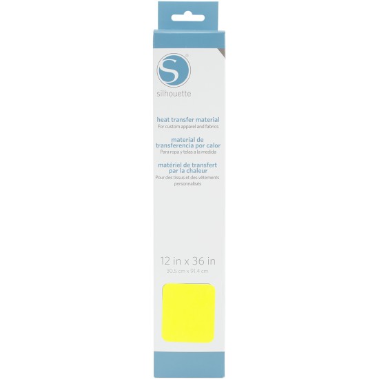 Smooth Heat Transfer - Neon Yellow Smooth Heat Transfer - Neon Yellow