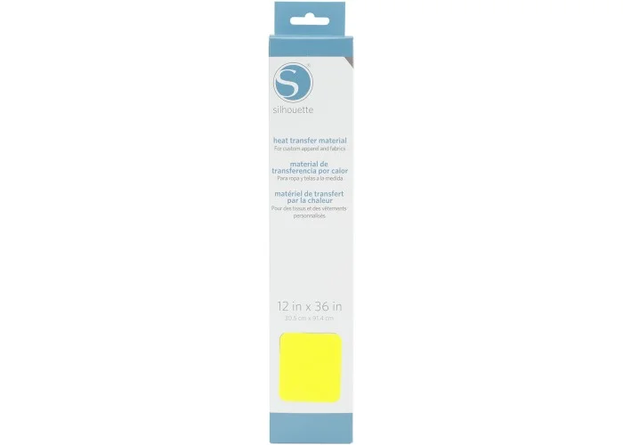 Smooth Heat Transfer - Neon Yellow Smooth Heat Transfer - Neon Yellow