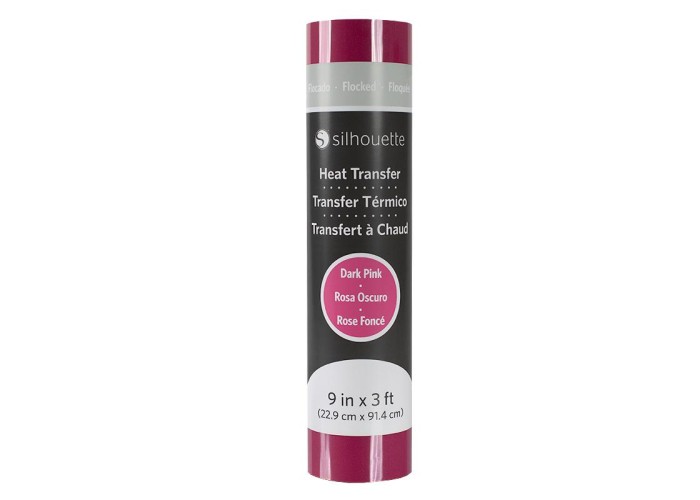 HEAT TRANSFER ( Εφέ Βελούδου) - Σκούρο Ροζ 22.90cm X 91.4cm HEAT TRANSFER ( Εφέ Βελούδου) - Σκούρο Ροζ 22.90cm X 91.4cm