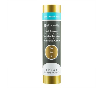 SMOOTH HEAT TRANSFER – GOLD (MAT) 22.9cm  x 91.4cm SMOOTH HEAT TRANSFER – GOLD (MAT) 22.9cm  x 91.4cm
