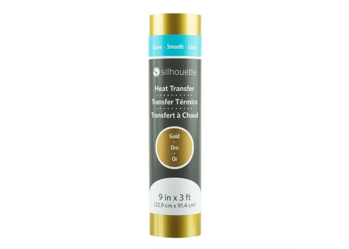 SMOOTH HEAT TRANSFER – GOLD (MAT) 22.9cm  x 91.4cm
