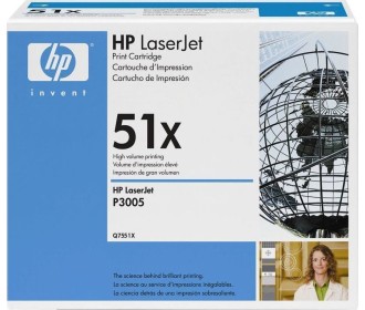 Toner HP Q7551X LJP 3005/3027/3035 ORIGINAL Toner HP Q7551X LJP 3005/3027/3035 ORIGINAL