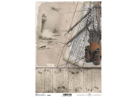 Ριζόχαρτο Decoupage A4 – Lighthouse Ριζόχαρτο Decoupage A4 – Lighthouse