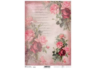 Ριζόχαρτο Decoupage A4 -Flowers Ριζόχαρτο Decoupage A4 -Flowers