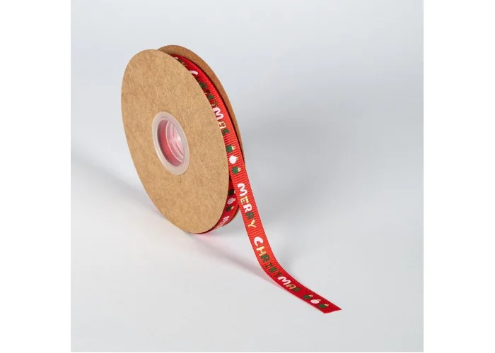 ΛΙΝΗ ΚΟΡΔΕΛΑ ΜΕ ΡΙΓΕΣ 40MMX10MET RED-GREEN-GREEN(D)