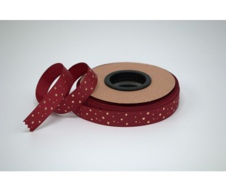 ΚΟΡΔΕΛΑ GROS ΕΚΤΥΠΩΣΗ ΑΝΑΓΛΥΦΗ ΜΕΤΑΛΛΙΚΗ,ΜΙΑ ΟΨΗ ΑΣΤΕΡΙΑ2 15ΜΜΧ25ΜΕΤ BURGUNDY-GOLD ΚΟΡΔΕΛΑ GROS ΕΚΤΥΠΩΣΗ ΑΝΑΓΛΥΦΗ ΜΕΤΑΛΛΙΚΗ,ΜΙΑ ΟΨΗ ΑΣΤΕΡΙΑ2 15ΜΜΧ25ΜΕΤ BURGUNDY-GOLD