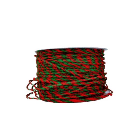 ΚΟΡΔΟΝΙ ΓΙΟΥΤΑ 2MMX100MET GREEN D-RED ΚΟΡΔΟΝΙ ΓΙΟΥΤΑ 2MMX100MET GREEN D-RED