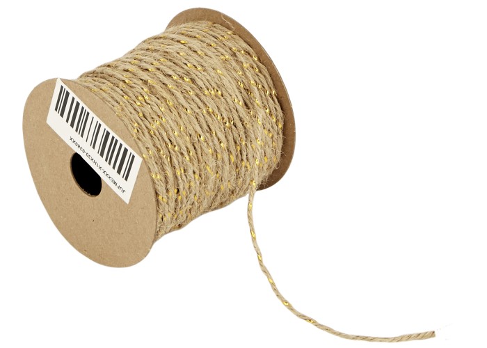 ΚΟΡΔΟΝΙ ΓΙΟΥΤΑ ΜΕ ΜΕΤΑΛΛΙΚΟ ΝΗΜΑ 1,5MMX30MET BEIGE-GOLD MET ΚΟΡΔΟΝΙ ΓΙΟΥΤΑ ΜΕ ΜΕΤΑΛΛΙΚΟ ΝΗΜΑ 1,5MMX30MET BEIGE-GOLD MET