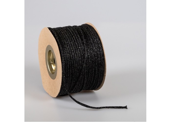 ΚΟΡΔΟΝΙ ΠΛΕΚΤΟ ΜΕΤΑΛΛΙΚΟ ΑΓΡΙΟ 2MMX100MET BLACK