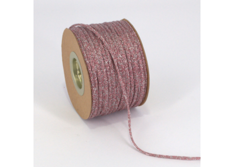 ΚΟΡΔΟΝΙ ΠΛΕΚΤΟ ΜΕΤΑΛΛΙΚΟ ΑΓΡΙΟ 2MMX100MET PINK OLD-SILVER MET