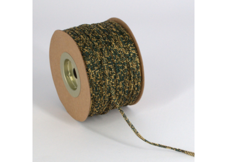 ΚΟΡΔΟΝΙ ΠΛΕΚΤΟ ΜΕΤΑΛΛΙΚΟ ΑΓΡΙΟ 2MMX100MET GREEN D-GOLD