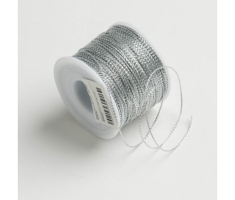 ΚΟΡΔΟΝΙ ΠΛΕΚΤΟ ΜΕΤΑΛΛΙΚΟ 1MMX100MET SILVER MET ΚΟΡΔΟΝΙ ΠΛΕΚΤΟ ΜΕΤΑΛΛΙΚΟ 1MMX100MET SILVER MET