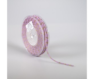 ΚΟΡΔΟΝΙ ΒΑΜΒΑΚΕΡΟ ΜΕ ΜΕΤΑΛΛΙΚΟ ΝΗΜΑ 3MMX20MET LILAC-GOLD MET ΚΟΡΔΟΝΙ ΒΑΜΒΑΚΕΡΟ ΜΕ ΜΕΤΑΛΛΙΚΟ ΝΗΜΑ 3MMX20MET LILAC-GOLD MET
