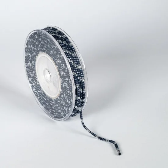 ΚΟΡΔΟΝΙ ΒΑΜΒΑΚΕΡΟ ΜΕ ΜΕΤΑΛΛΙΚΟ ΝΗΜΑ 3MMX20MET BLUE-SILVER MET