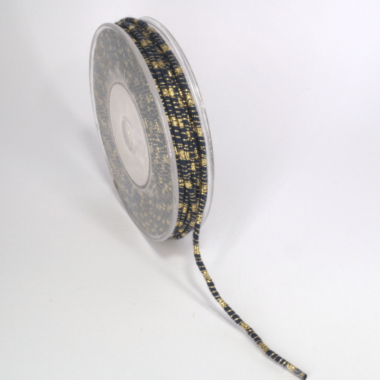 ΚΟΡΔΟΝΙ ΒΑΜΒΑΚΕΡΟ ΜΕ ΜΕΤΑΛΛΙΚΟ ΝΗΜΑ 3MMX20MET BLUE-GOLD MET ΚΟΡΔΟΝΙ ΒΑΜΒΑΚΕΡΟ ΜΕ ΜΕΤΑΛΛΙΚΟ ΝΗΜΑ 3MMX20MET BLUE-GOLD MET