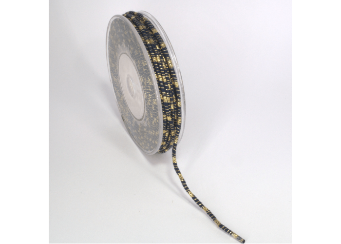ΚΟΡΔΟΝΙ ΒΑΜΒΑΚΕΡΟ ΜΕ ΜΕΤΑΛΛΙΚΟ ΝΗΜΑ 3MMX20MET BLUE-GOLD MET ΚΟΡΔΟΝΙ ΒΑΜΒΑΚΕΡΟ ΜΕ ΜΕΤΑΛΛΙΚΟ ΝΗΜΑ 3MMX20MET BLUE-GOLD MET