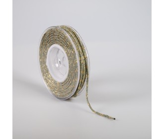 ΚΟΡΔΟΝΙ ΒΑΜΒΑΚΕΡΟ ΜΕ ΜΕΤΑΛΛΙΚΟ ΝΗΜΑ 3MMX20MET GREEN OL-GOLD MET ΚΟΡΔΟΝΙ ΒΑΜΒΑΚΕΡΟ ΜΕ ΜΕΤΑΛΛΙΚΟ ΝΗΜΑ 3MMX20MET GREEN OL-GOLD MET