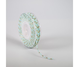 ΚΟΡΔΟΝΙ ΒΑΜΒΑΚΕΡΟ ΜΕ ΜΕΤΑΛΛΙΚΟ ΝΗΜΑ 3MMX20MET AQUA-GOLD MET ΚΟΡΔΟΝΙ ΒΑΜΒΑΚΕΡΟ ΜΕ ΜΕΤΑΛΛΙΚΟ ΝΗΜΑ 3MMX20MET AQUA-GOLD MET