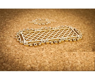 Ορθογώνιο πλαίσιο και μπορντούρα  2τεμ Ορθογώνιο πλαίσιο και μπορντούρα  2τεμ