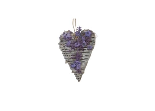 ΚΑΡΔΙΑ ΞΥΛΙΝΗ ΜΕ ΤΕΧΝΗΤΗ ΛΕΒΑΝΤΑ 13,5X9,5CM LILAC ΚΑΡΔΙΑ ΞΥΛΙΝΗ ΜΕ ΤΕΧΝΗΤΗ ΛΕΒΑΝΤΑ 13,5X9,5CM LILAC