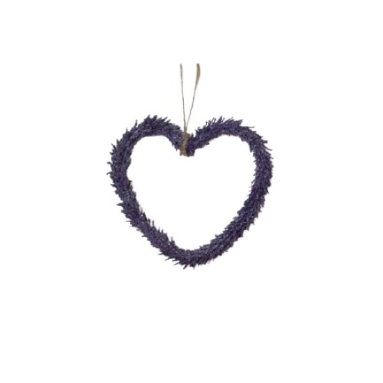 ΚΑΡΔΙΑ ΤΕΧΝΗΤΗ ΛΕΒΑΝΤΑ 17X17CM LILAC ΚΑΡΔΙΑ ΤΕΧΝΗΤΗ ΛΕΒΑΝΤΑ 17X17CM LILAC