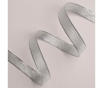 ΚΟΡΔΕΛΑ LUREX 15ΜΜΧ25ΜΕΤ SILVER MET ΚΟΡΔΕΛΑ LUREX 15ΜΜΧ25ΜΕΤ SILVER MET