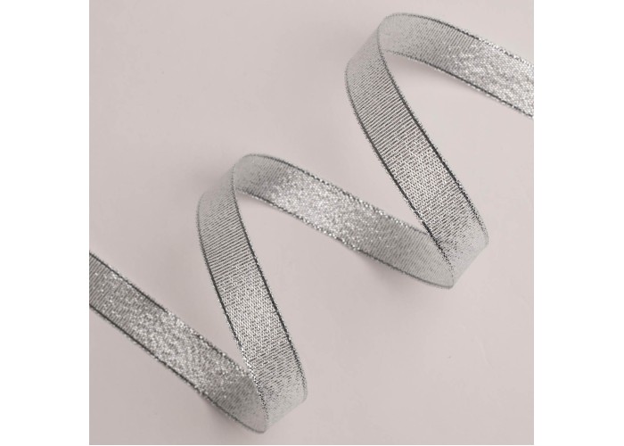 ΚΟΡΔΕΛΑ LUREX 15ΜΜΧ25ΜΕΤ SILVER MET