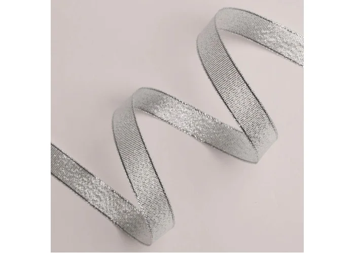 ΚΟΡΔΕΛΑ LUREX 15ΜΜΧ25ΜΕΤ SILVER MET