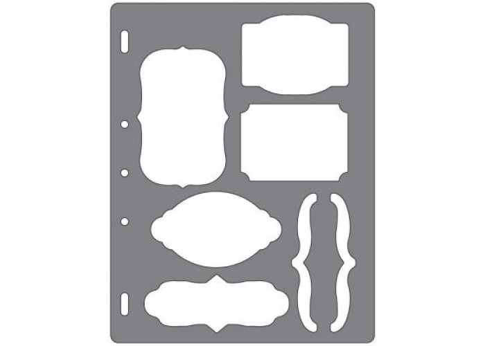 ShapeTemplate - αγκύλες & ετικέτες ShapeTemplate - αγκύλες & ετικέτες