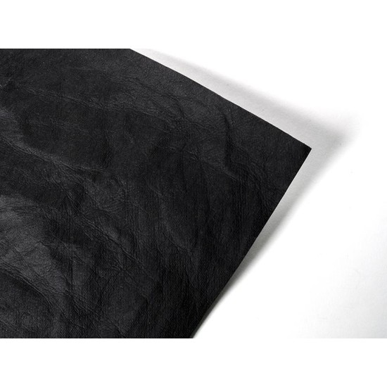 Faux Leather Paper Black Faux Leather Paper Black