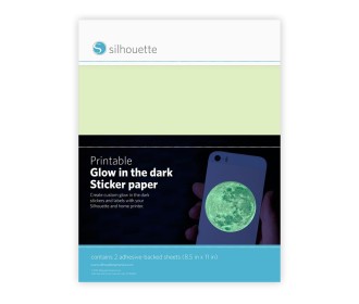 Printable GLOW-IN-THE-DARK sticker paper  Printable GLOW-IN-THE-DARK sticker paper
