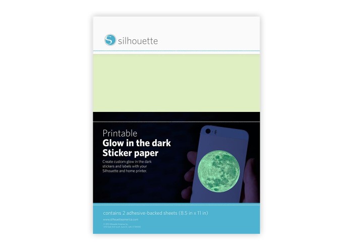 Printable GLOW-IN-THE-DARK sticker paper Printable GLOW-IN-THE-DARK sticker paper
