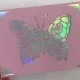 Αυτοκόλλητα φύλλα Holographic (Εκτυπώσιμα)