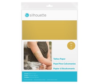 Προσωρινό Tattoo Paper - χρυσό Προσωρινό Tattoo Paper - χρυσό