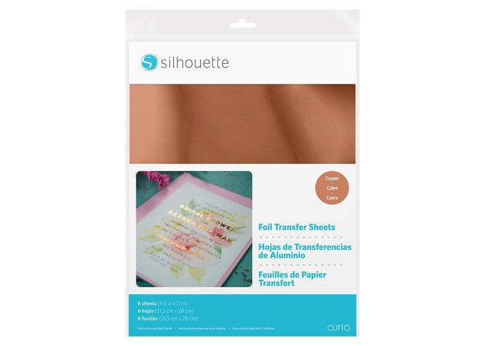 FOIL TRANSFER SHEETS - COPPER FOIL TRANSFER SHEETS - COPPER