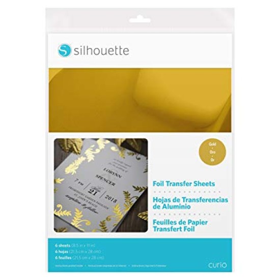 FOIL TRANSFER SHEETS - GOLD FOIL TRANSFER SHEETS - GOLD