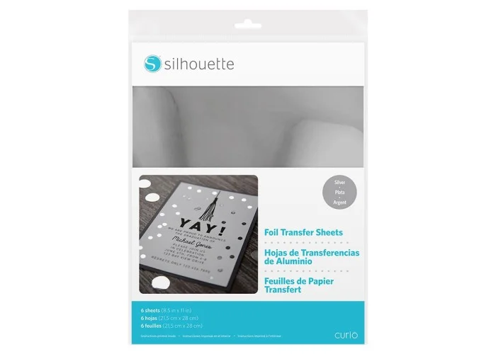FOIL TRANSFER SHEETS - SILVER
