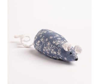 ΠΟΝΤΙΚΟΣ ΥΦΑΣΜΑΤΙΝΟΣ ΚΑΘΙΣΤΟΣ 15Χ5CM FLOWERS BLUE-WHITE ΠΟΝΤΙΚΟΣ ΥΦΑΣΜΑΤΙΝΟΣ ΚΑΘΙΣΤΟΣ 15Χ5CM FLOWERS BLUE-WHITE