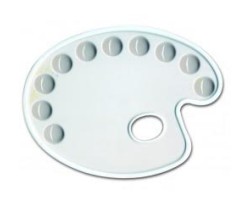 Παλέτα ζωγραφικής 10 θέσεις