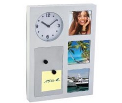 Ρολόι τοίχου με μαγνητικό πίνακα