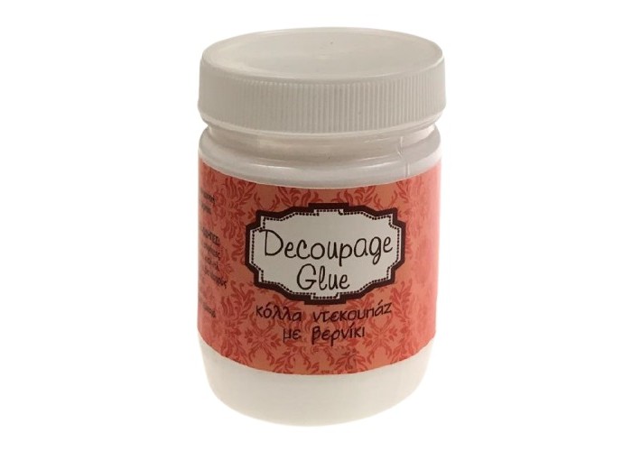 ΚΟΛΛΑ DECOUPAGE ΜΕ ΒΕΡΝΙΚΙ 200ml ΚΟΛΛΑ DECOUPAGE ΜΕ ΒΕΡΝΙΚΙ 200ml