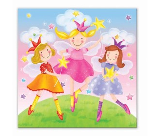 Χαρτοπετσέτα decoupage 25X25 little fairies Χαρτοπετσέτα decoupage 25X25 little fairies